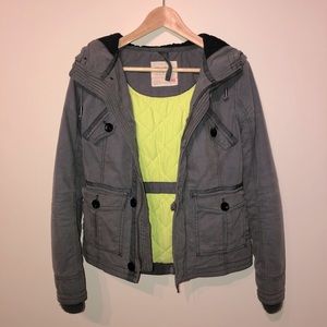 TNA Platoon fall jacket XS Army Green